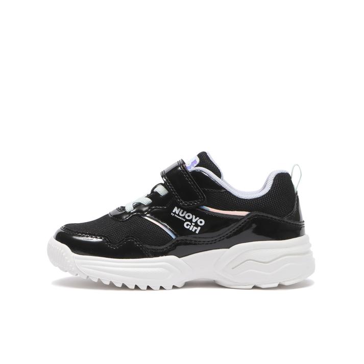 �L�b�Y �yNUOVO�z �k�I�[���H 17-22(H) JENNIE �W�F�j�[ N9348J BLK/MINT/PURPLE 19.5cm