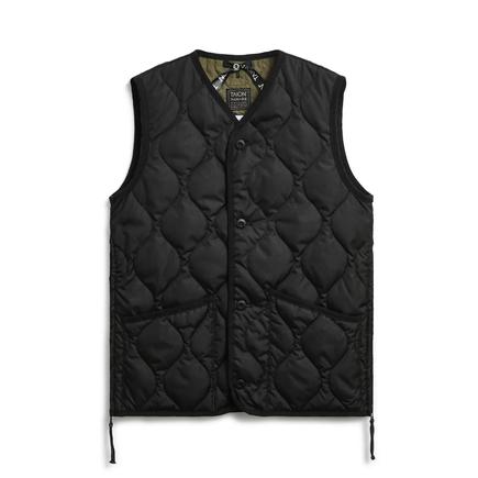 TAION ミリタリー Vネックボタンダウンベスト