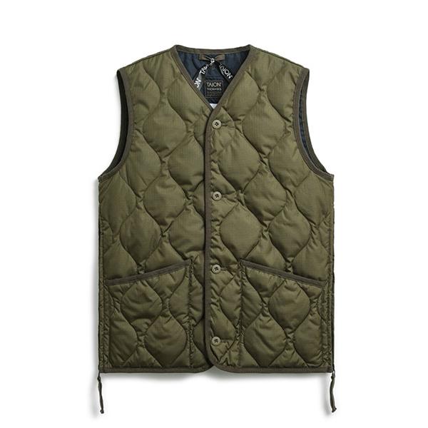  TAION 【オンライン限定価格】 Military V-Neck Button Down Vest画像4