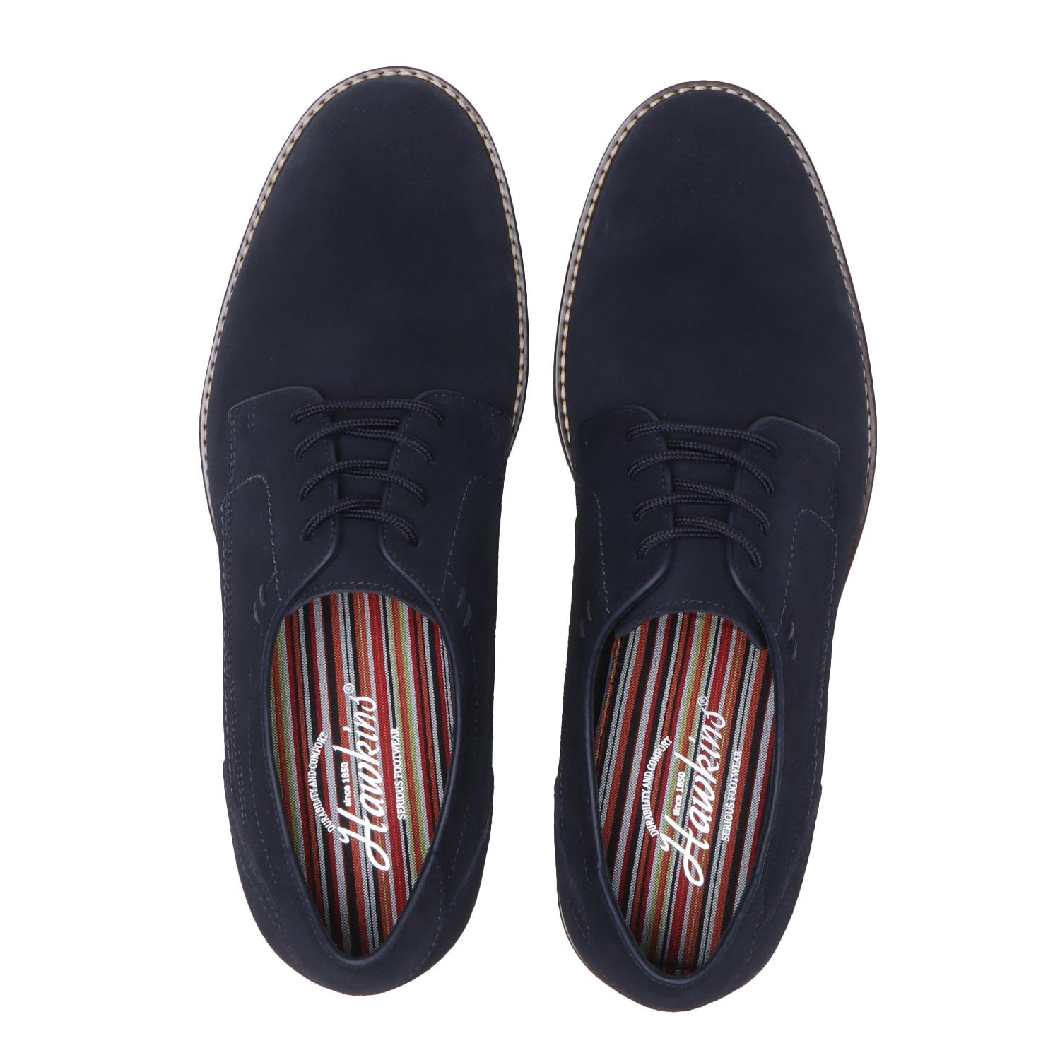 オールスター　25.5cm HAWKINS】 ホーキンス TESORO PLAIN プレーントゥ HL60040 S/NAVY