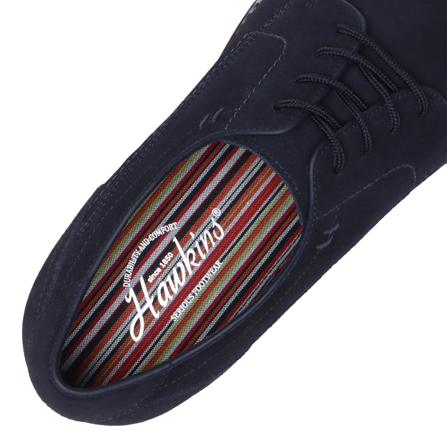 HAWKINS】 ホーキンス TESORO PLAIN プレーントゥ HL60040 S/NAVY