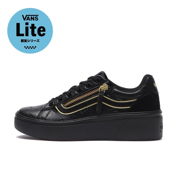 yz yVANSz @Y PAYONK ZIP pN ZIP V3952 ZIP BLACK/GOLD 4(22cm)