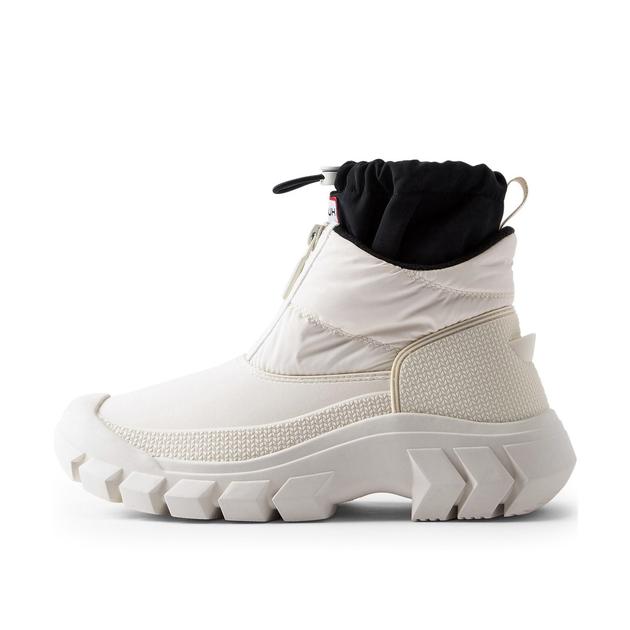長靴 レディース スノーブーツ ショートブーツ WOMENS INTREPID SHORT SNOW BOOT WHITE WILLOW/GUM  (HUN) ハンター HUNTER レディース イントレピッド インシュレイティド ショート スノー ブーツ （WHITE WILLOW/GUM） -waja  bazar - 海外ファッションブランド通販サイト【公式】 