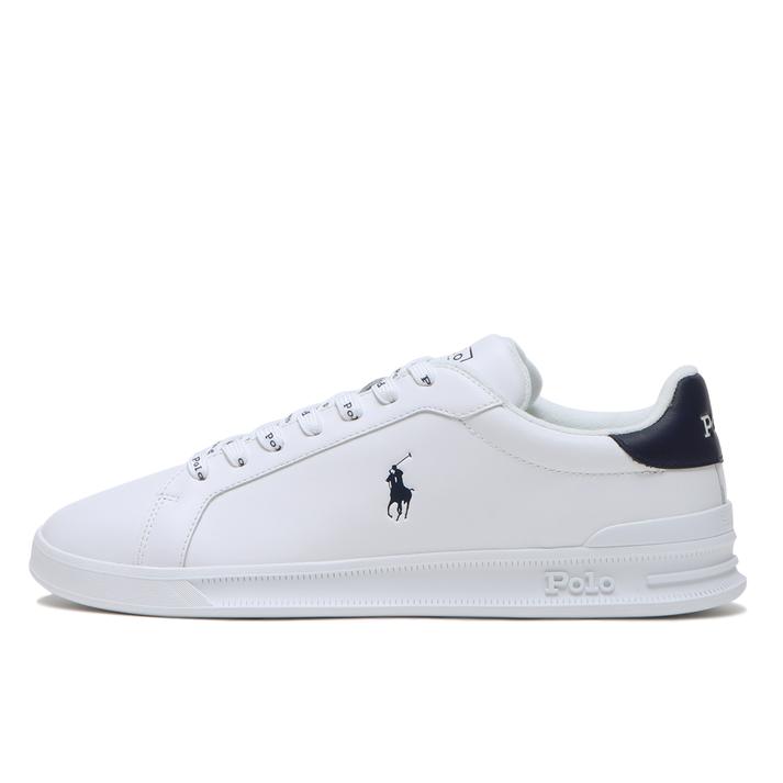 POLO R.LAUREN �w���e�[�W �R�[�g 2 WHITE/NAVY PP