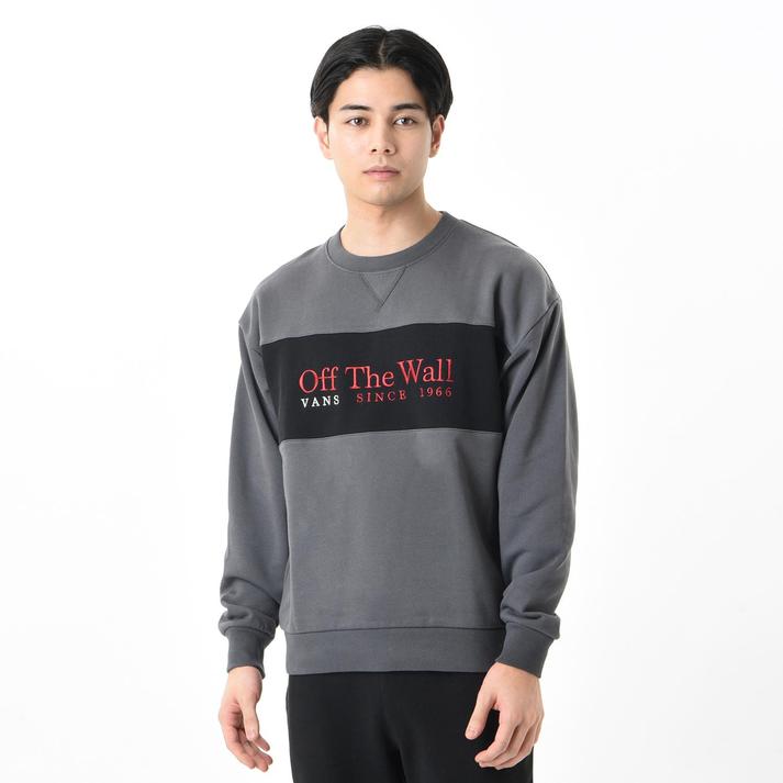 VANS �X�E�F�b�g�N���[ ASPHALT