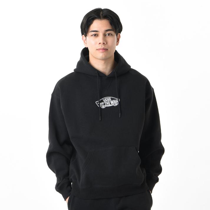 �yVANS�z ���@���Y M Athletic SK8 Logo H SWT �X�E�F�b�g�v���I�[�o�[ 124R1030100 ABC-MART���� BLACK M