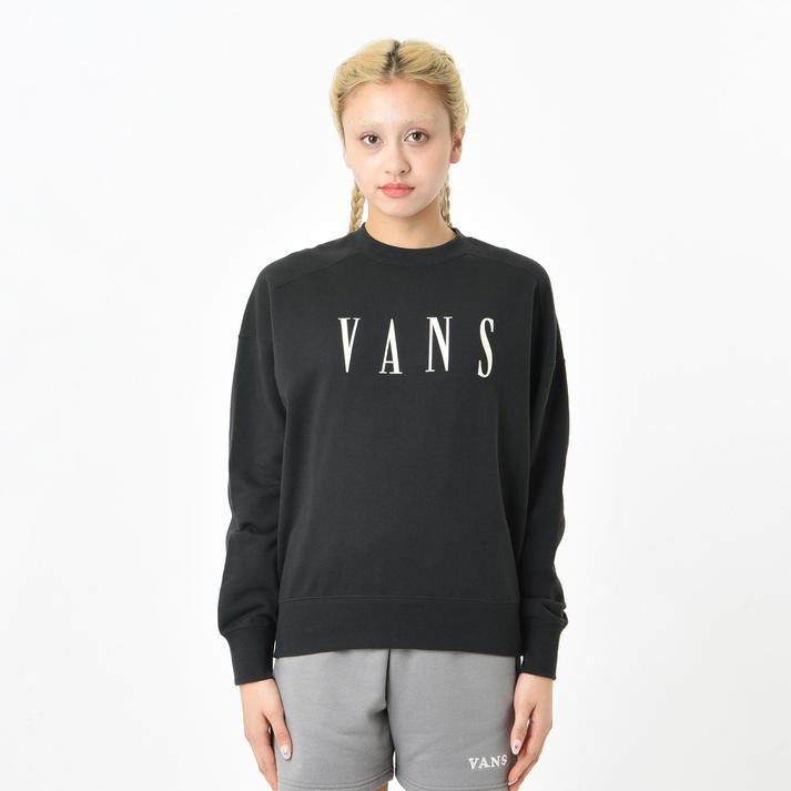 VANS �X�E�F�b�g�N���[ BLACK