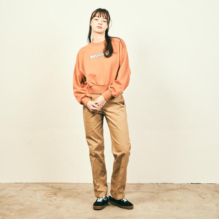 VANS �X�E�F�b�g�N���[ ORANGE