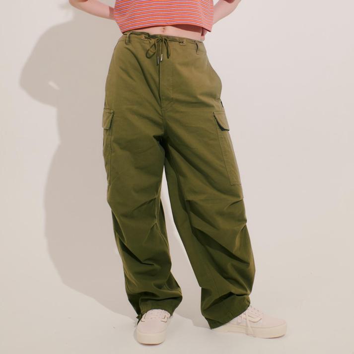 VANS �����O�p���c KHAKI