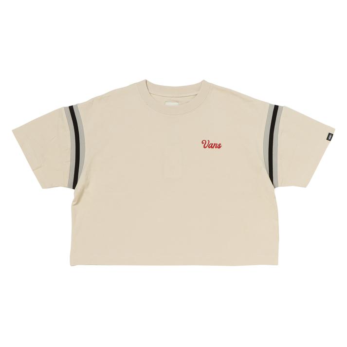 VANS �V���[�g�X���[�u BEIGE