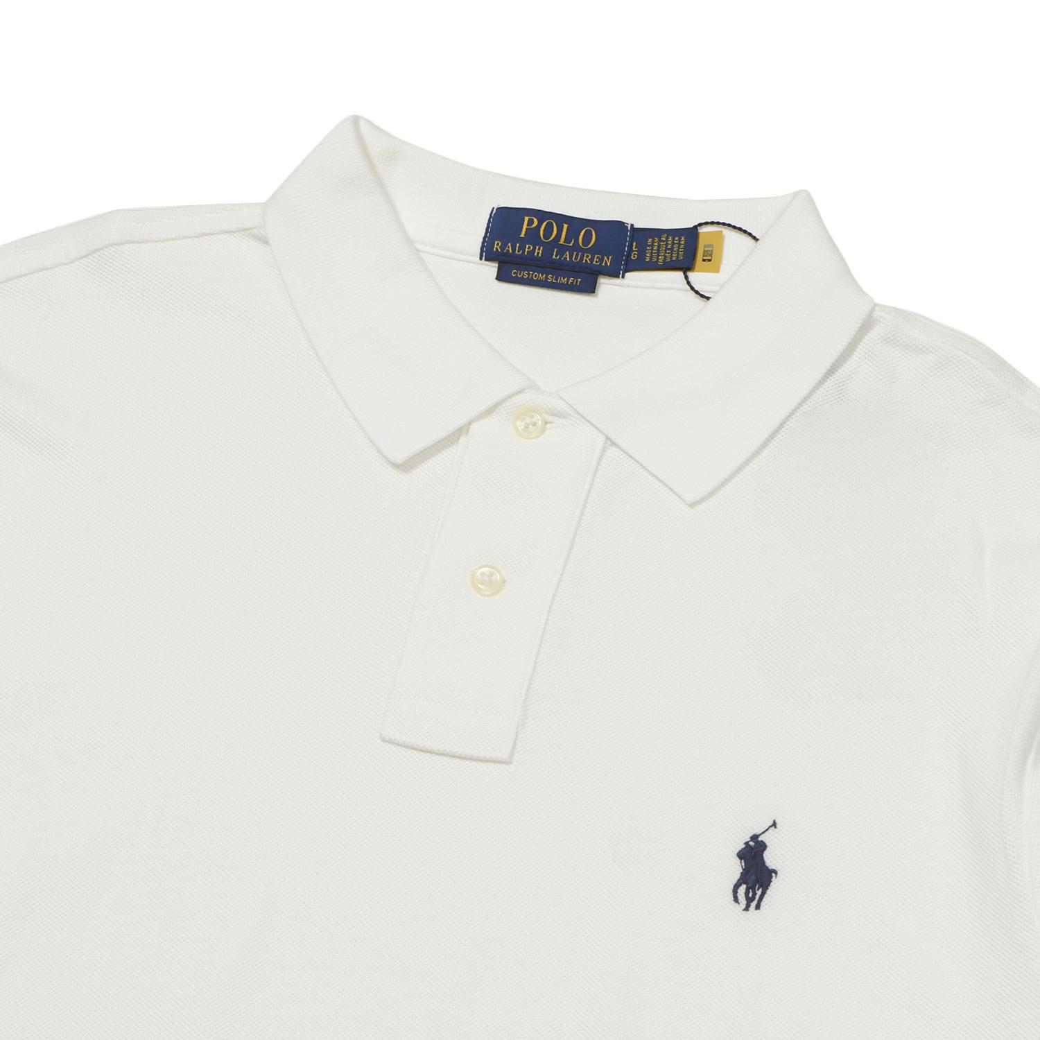  POLO RALPH LAUREN CUSTOM SLIM FIT LONG SLEEVE MESH POLO画像2