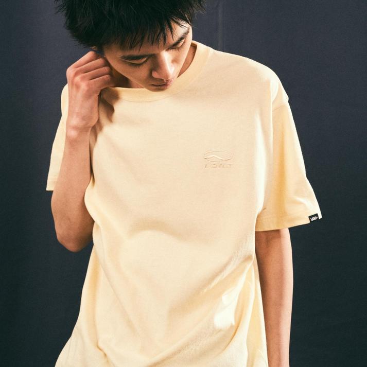 VANS �V���[�g�X���[�u CREAM