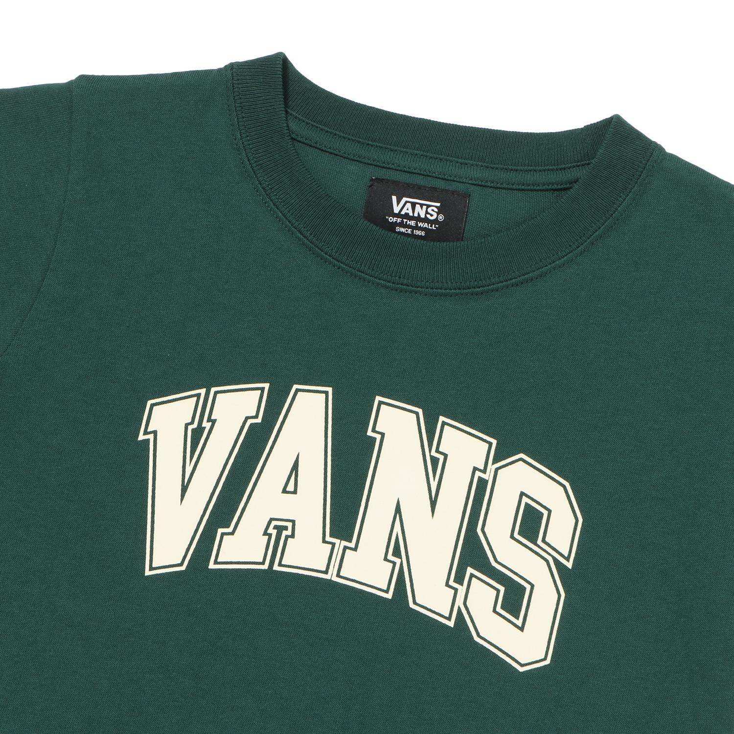 キッズ 【VANS】 ヴァンズ K COLLEGE V LOGO BOYS SS TEE