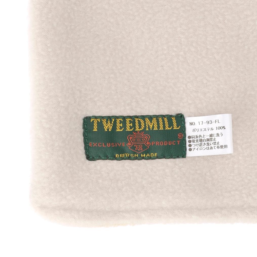  TWEEDMILL TWEEDMILL Fleece Double Faced Scarf画像2