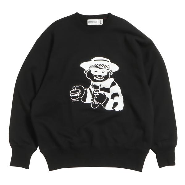 COTTON PAN ハンバグラー ブラック M