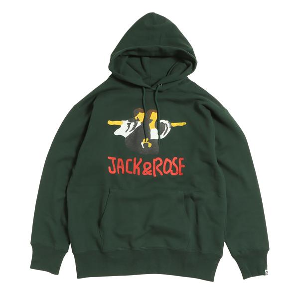 COTTON PAN ジャック&ローズ パーカー グリーン M