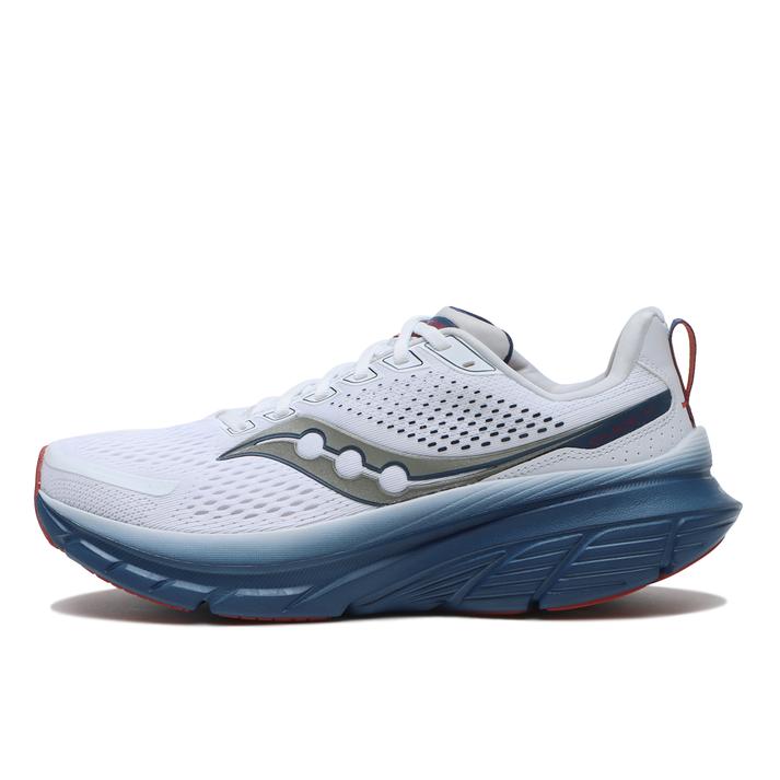 【送料無料】 【SAUCONY】 サッカニー GUIDE 17 ガイド 17 S20936-108 WHITE/NAVY 9H(27.5cm)