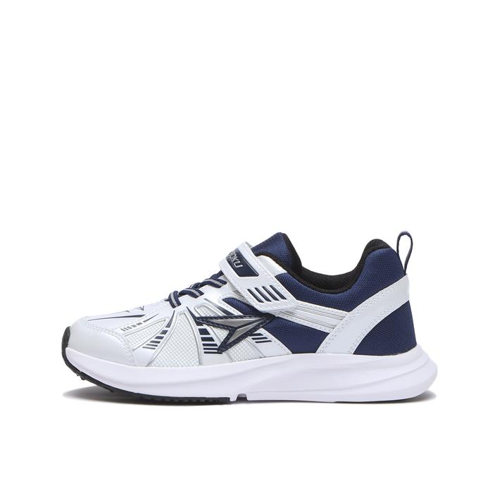 LbY yV\Nz V\N 16-23 BLAID BOOSTER 147 LbYjOV[Y SJC 1475 ABC-MART *WHITE/NVY 23cm