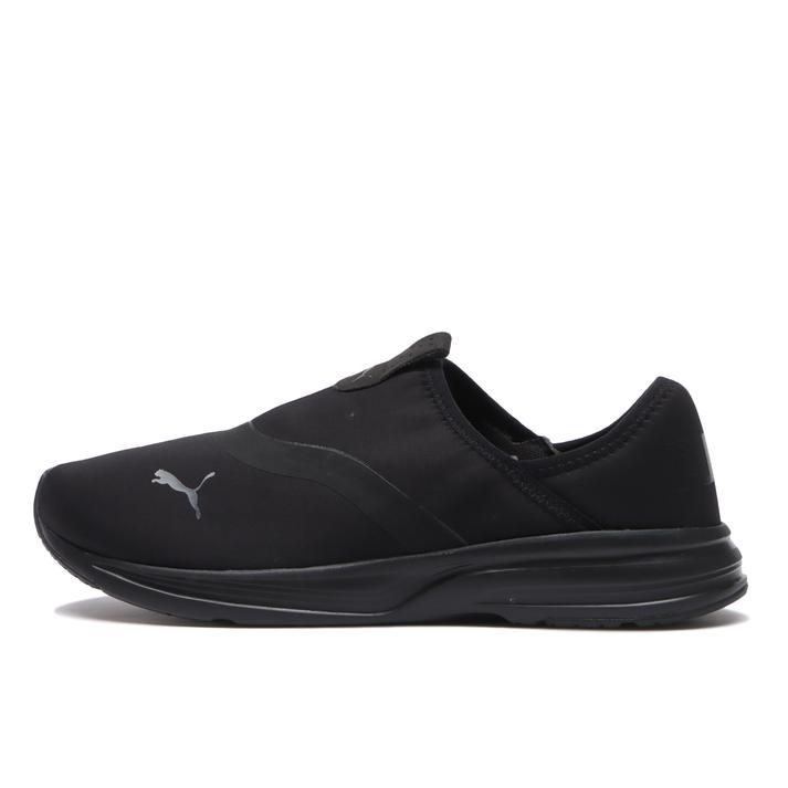 yPUMAz v[} COMET SLIP ON WIDE Rbg XbvI Ch 309937 ABC-MART *02BLK/S.GRAY 28cm