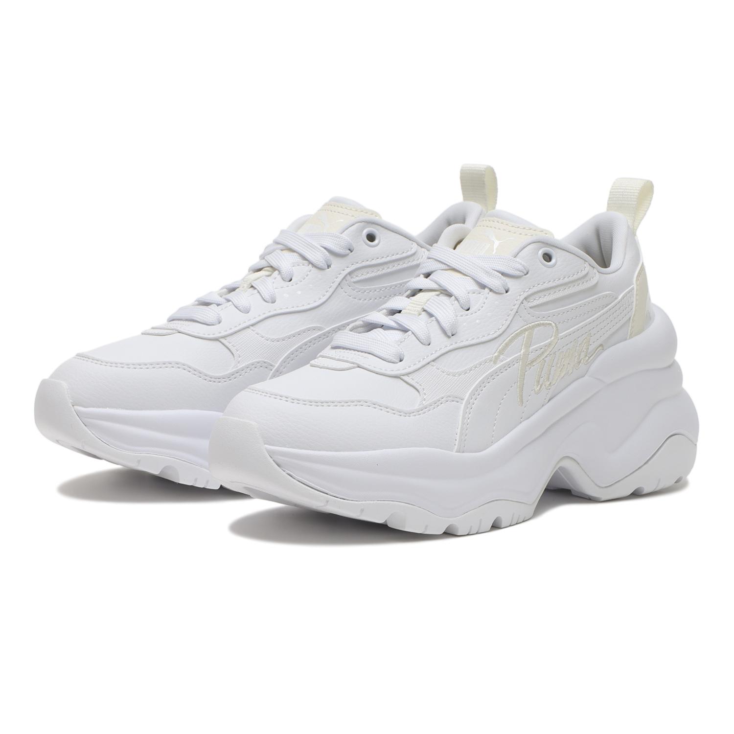PUMA スニーカー シリア ウェッジ ホワイト ¥9,790 PUMA】 プーマ CILIA WEDGE シリア ウェッジ 398544 ABC-MART