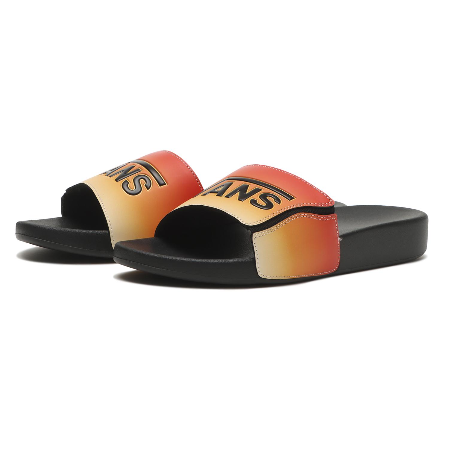 VANS】 ヴァンズ OVERS SLIDE V7350 BLACK/ORANGE 国内発送 VANS】 ヴァンズ OVERS SLIDE オーバーズ スライド V7350 CL.WFL