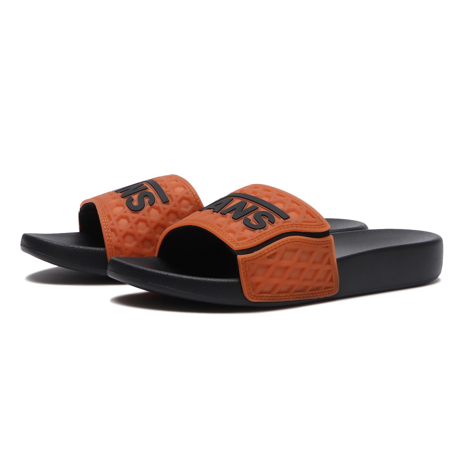 VANS】 ヴァンズ OVERS SLIDE V7350 BLACK/ORANGE 国内発送 VANS】 ヴァンズ OVERS SLIDE オーバーズ スライド V7350 WFL
