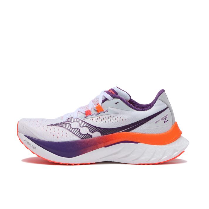 Saucony �E�B�����Y �G���h���t�B���X�s�[�h 4 WHITE/VIOLET