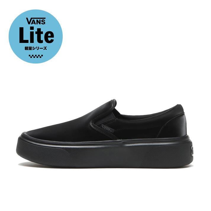 yVANSz @Y SLIP ON HOVER Xb| zo[ V98 HOVER M.BLACK/BLACK 6(24cm)