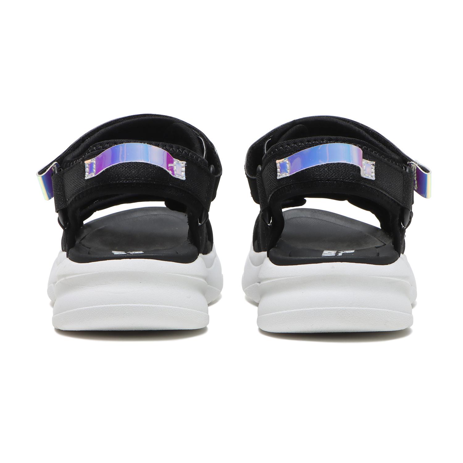 nouw.　「ヌー」 NUOVO サンダル ヌオーヴォ 18-23 REI レイ N9354J BLACK キッズ