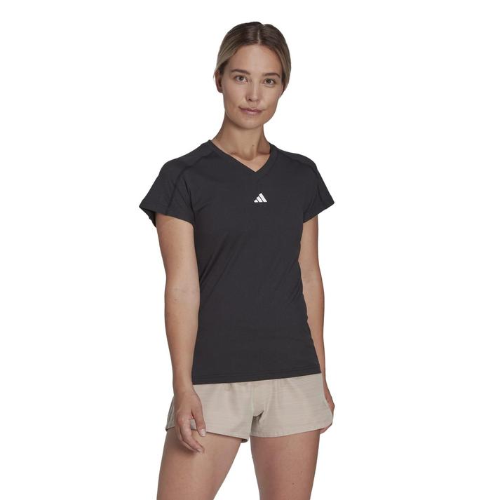 adidas �V���[�g�X���[�u BLACK