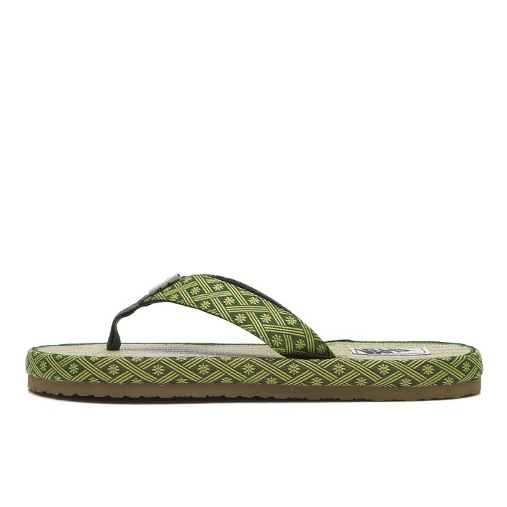 VANS �R�[�X�^�� GREEN/TATAMI