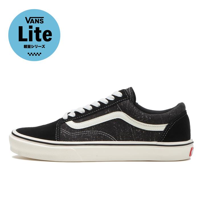 yz yVANSz @Y OLD SKOOL LITE I[hXN[ LITE V36 LITE DNM D.BLACK/W.BLACK 4H(22.5cm)