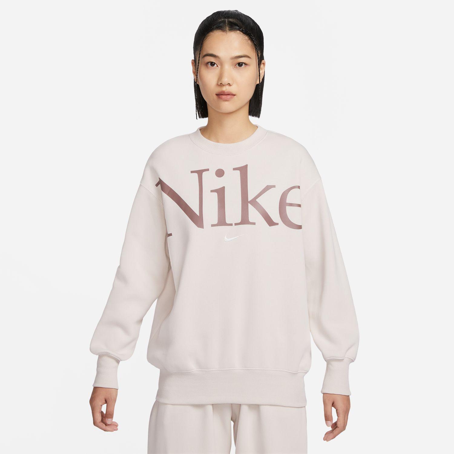 レディース 【NIKE】 ナイキ W PHNX FLC LOGO CREW スウェット FN3655