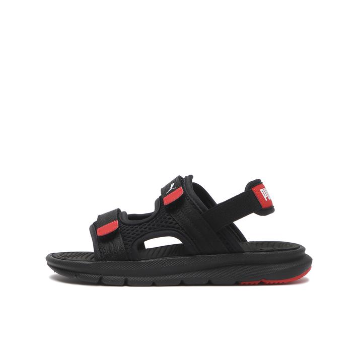 �L�b�Y �yPUMA�z �v�[�} 17-21 EVOLVE SANDAL PS �G�{���u �T���_�� PS 389147 01BLACK/WHITE 19