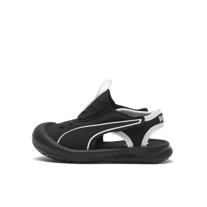 xr[ yPUMAz v[} 12-165 AQUACAT NU INF ANALbg NU Ct@g 397625 ABC-MART *04BLACK/WHITE 12cm