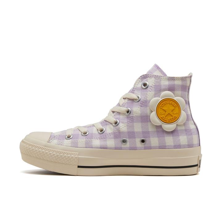 fB[X yCONVERSEz Ro[X AS PLTS FLOWERPATCH HI I[X^[ PLTS t[pb` HI 31311051 LILAC/WHITE 4(23cm)