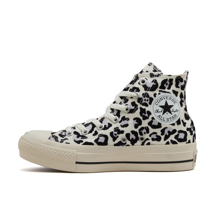 ���f�B�[�X �yCONVERSE�z �R���o�[�X AS PLTS MONOLEOPARD HI �I�[���X�^�[ PLTS ���m���p�[�h HI 31311190 WHITE 4(23cm)