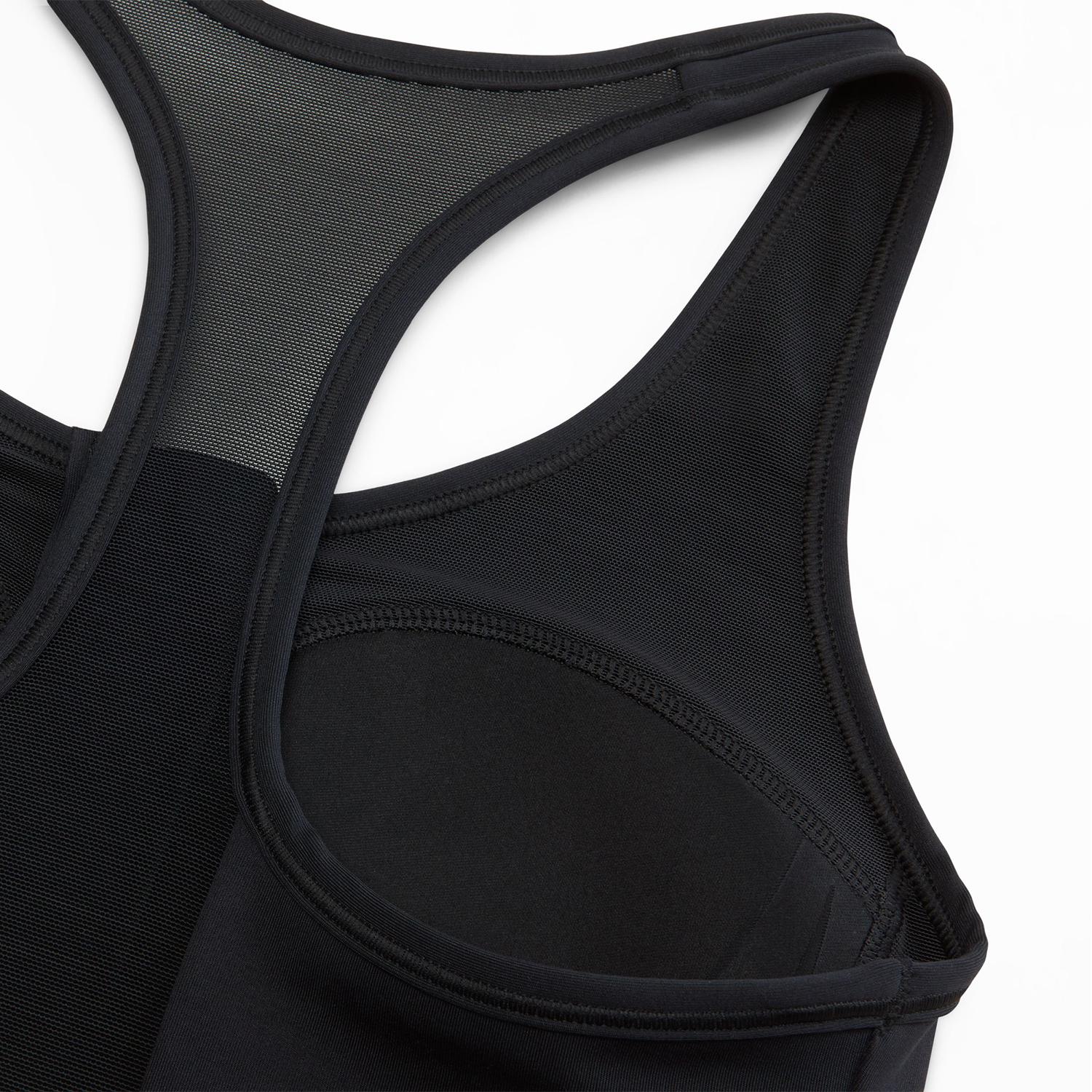 NIKE NIKE Swoosh Front Zip Medium Support Padded Sports Bra