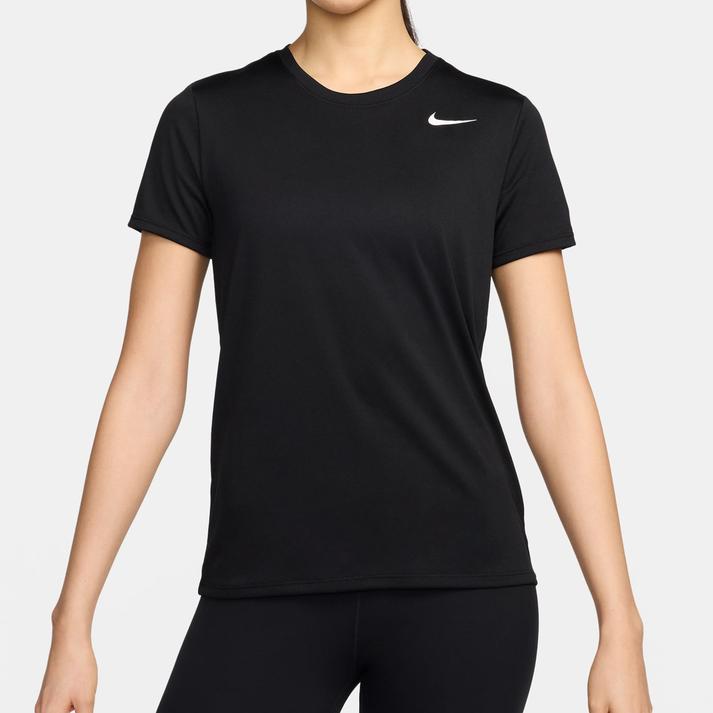 NIKE�E�F�A W RLGD SS TEE 010BLACK/WHITE