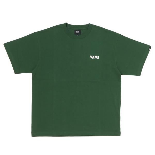 VANS ワッフル スクエア TEE グリーン M
