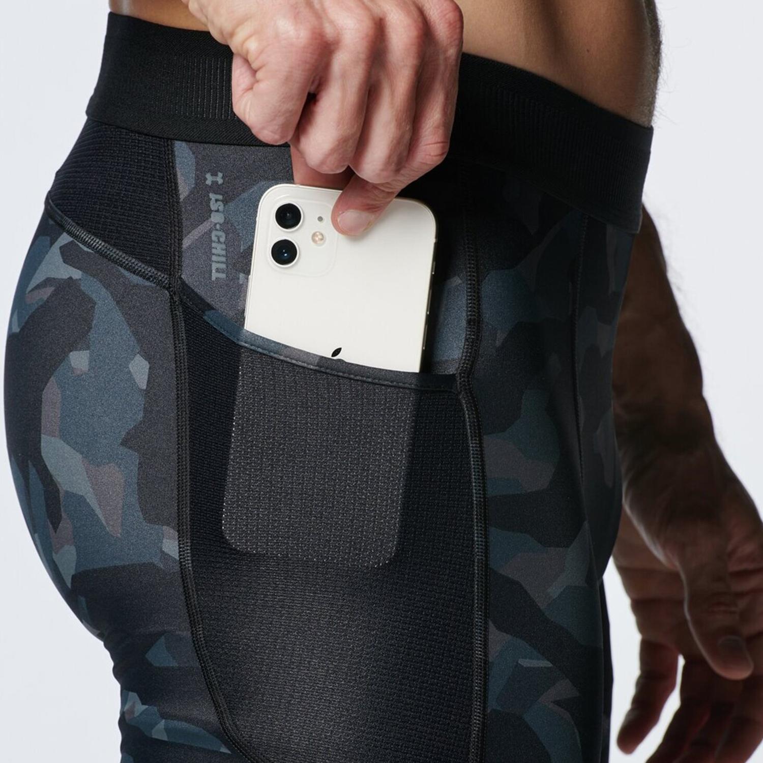 Under Armour Legging Project Rock Iso-Chill pour homme Noir, noir, XX-Large