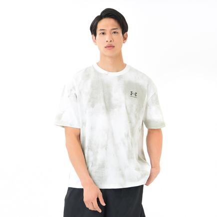 UNDER ARMOUR UA ヘビーウェイトオーバーサイズプリント SS Tシャツ