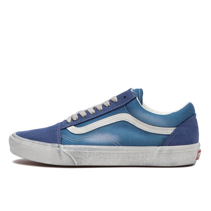 yVANSz @Y OLD SKOOL I[hXN[ VN000CR5CJE WAVE WASHED BLU 4H(22.5cm)