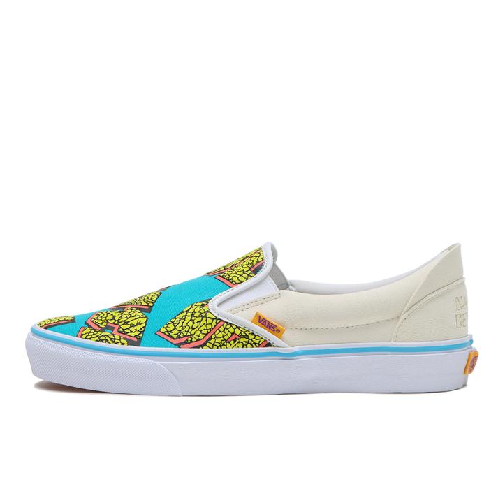 yz yVANSz @Y SLIP ON N/D Xb| N/D V98CF NATAL/D M.BLUE/MULTI 4H(22.5cm)