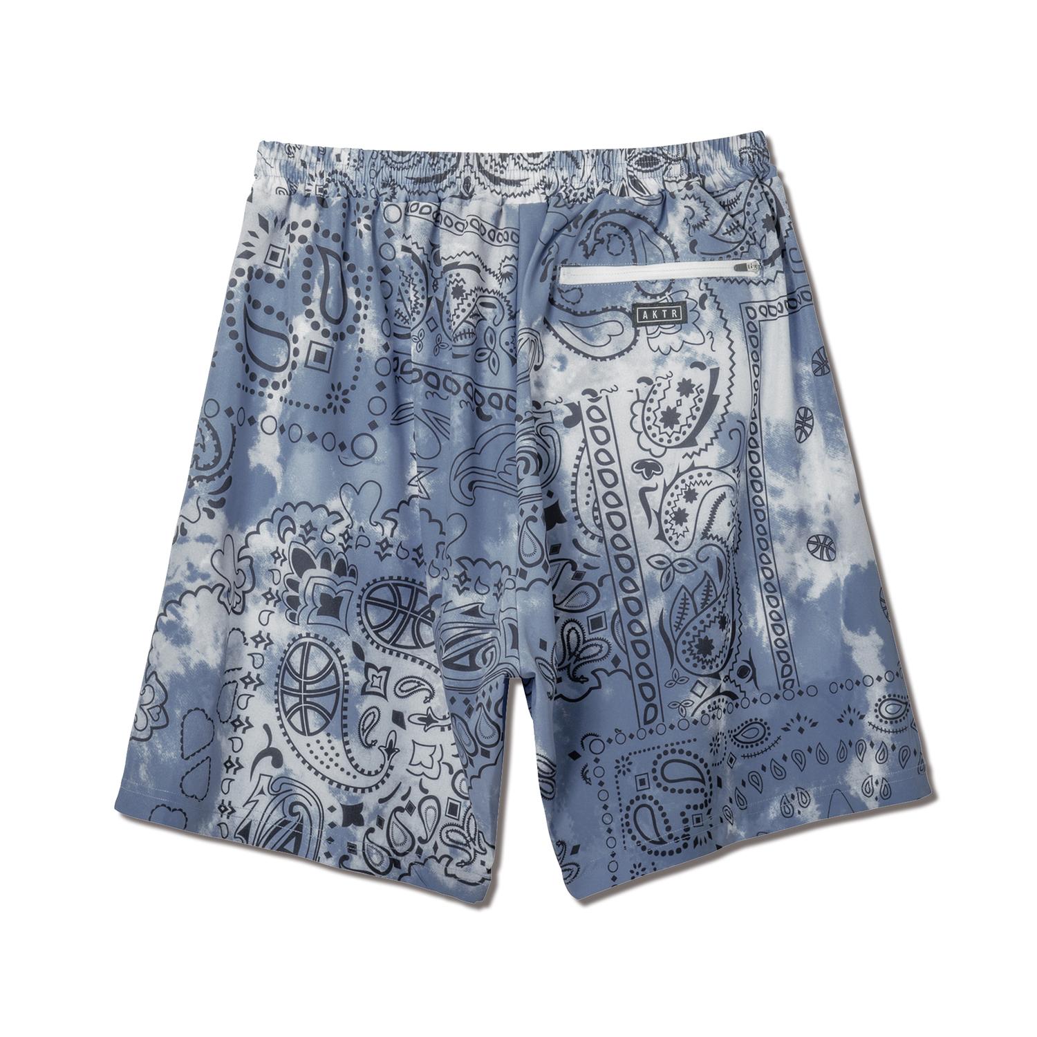 AKTR】 アクター PAISLEY TIEDYE 6.5-INCH SHORTS ショート