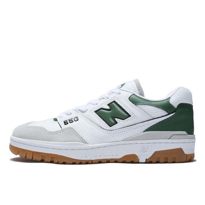 New Balance BB550 WHITE/GRN(ESB)