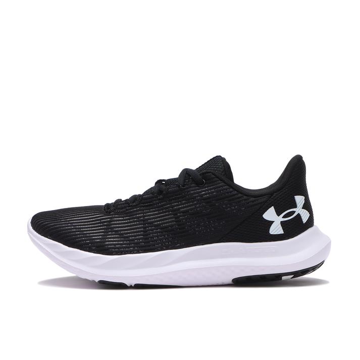 【送料無料】 レディース 【UNDER ARMOUR】 アンダーアーマー W UA CHARGED SPEED SWIFT W チャージドスピードスウィフト 3027006 ABC-MART限定 001BLK/BLK/WHT 24cm