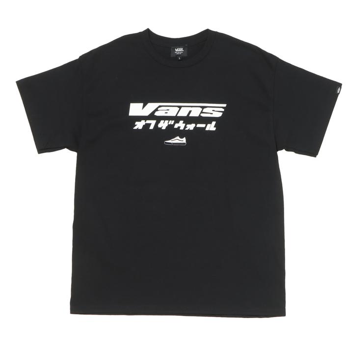 VANS �V���[�g�X���[�u BLACK