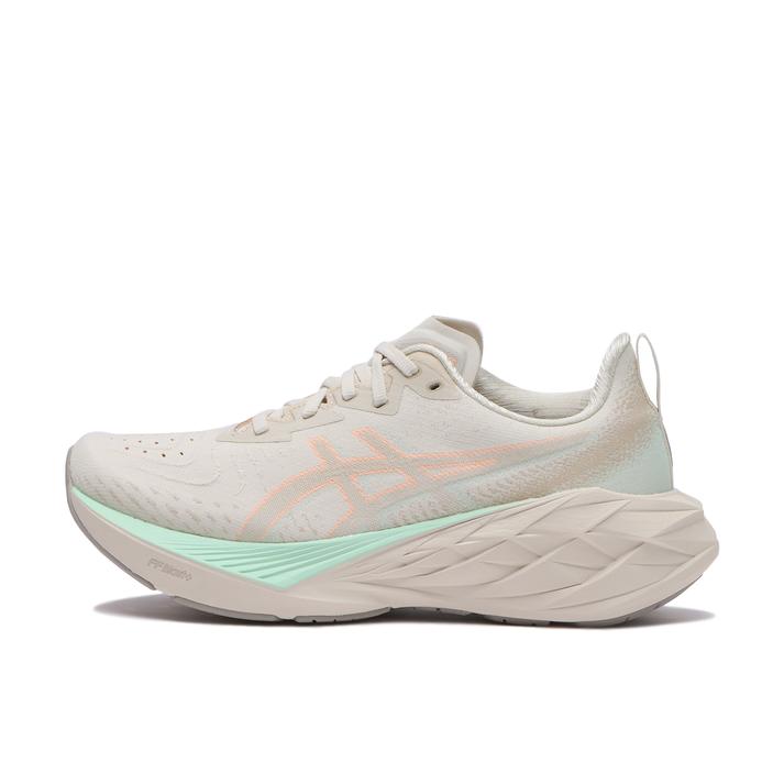 �y���������z ���f�B�[�X �yASICS�z �A�V�b�N�X W NOVABLAST 4 W W�m���@�u���X�g 4 W 1012B704.250 OATMEAL/MOON 24cm