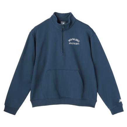 New Balance スポーツウェアグレーテストヒッツハーフジップスウェット